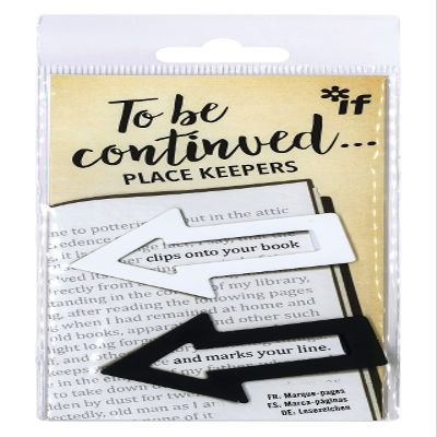 to Be Continued. Place Keepers - Black & White