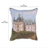 Castle Azay Le Rideau French Tapestry Cushion - 19 in. x 19 in. Cotton by Charlotte Home Furnishings view 2