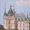 Castle Azay Le Rideau French Tapestry Cushion - 19 in. x 19 in. Cotton by Charlotte Home Furnishings view 4