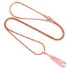 Tear Drop Cremation Necklace Memorial Jewelry for Ash Keepsake Stainless Steel urns Never Rust 316 L (Rose Gold) view 3