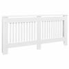 vidaXL 67.7" MDF Radiator Cover in White view 1