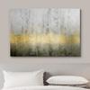wall26 Canvas Print Wall Art Gold, Gray & Black Abstract Landscape Geometric Shapes Illustrations Modern Art Alternative Dramatic Multicolor Dark for Living Room, Bedroom, Office - 24"x36" view 3