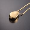 Oinsi Peace Dove &Teardrop Stainless Steel Cremation Necklace To Hold Ashes -Pet Memorial Urn Jewelry (Gold) view 4