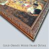 $100,000 Reward! The Murderer of Our Late Beloved President, Abraham Lincoln, is Still at Large 14x24 Double Matted Gold Ornate Framed Art Print view 2