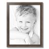 ArtToFrames 18x23 Inch Silver Picture Frame, This 1.50 Inch Custom Wood Poster Frame is Muted Silver - Comes with Economy Acrylic and Corrugated Backing (2WOMD5027-18x23) view 3