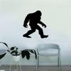 Boop Decals Sasquatch Big Foot Silhouette Wall Decal Quote Home Room Decor Decoration Art Vinyl Sticker Inspirational Funny Monster Woods view 1