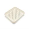 Addis 517943 Dish Draining Rack with Drying Pegs, W33.5 x d38cm, Linen Cream, 38 x 33.5 x 5 cm view 1