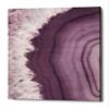 Epic Graffiti 'Agate Geode I PLUM' by Wild Apple Portfolio, Canvas Wall Art, 16"x18" view 1