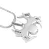 Oinsi Stainless Steel Spider Cremation Jewelry Memorial Ashes Necklace Holder -Pet Remembrance Jewelry (Silver Tone) view 3