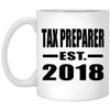 Designsify 11oz White Coffee Mug Ceramic Tea-Cup Drinkware with Handle view 1