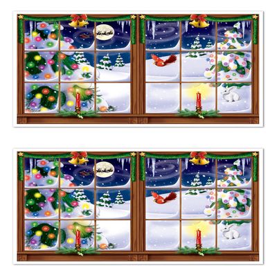 Beistle S20195AZ2 Christmas Insta View, Multicolored