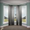 A&F Rod Decor 1 inch Pipe Bay Window Curtain Rod 23"-41", 41"-78"- Antique Brass view 3