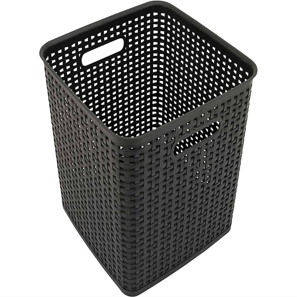 Advantus 37519 Extra Large Open Lid Storage Bin, Black