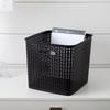 Advantus 37519 Extra Large Open Lid Storage Bin, Black view 4