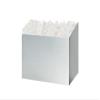 Pack of 6, Small Solid Metallic Silver Basket Boxes 6.75 x 4 x 5 for Weddings & Christmas view 1