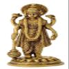 ARTVARKO Brass Lord Vishnu Narayan Holding Club Brass Statue for Home Decor Idol for Puja for Gift Vastu Dosh - Height 7 view 4