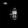 100units 5ml Mini Jars Crafts Glass Bottles with Aluminium Cap Liquid Pill Powder Ornament Bottles Empty Glass Vials Jars (100, 5ml) view 2