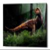 Epic Graffiti 'Carnotaurus' Canvas Wall Art, 20"x40" view 1