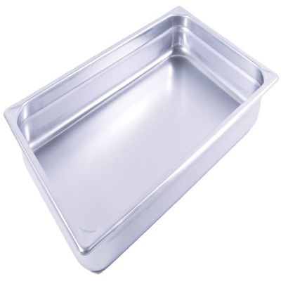 Kanda 034040 Hotel Pan, 1/1, 20.9 x 12.8 inches (53 x 32.5 cm), Depth 2.6 inches (6.5 cm) (7002), Capacity 1.7 gal (7.7 L), Commercial Use, HG 18-8, Stainless Steel