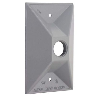 Bell Outdoor 5186-0 Gry 1-Hole Cover