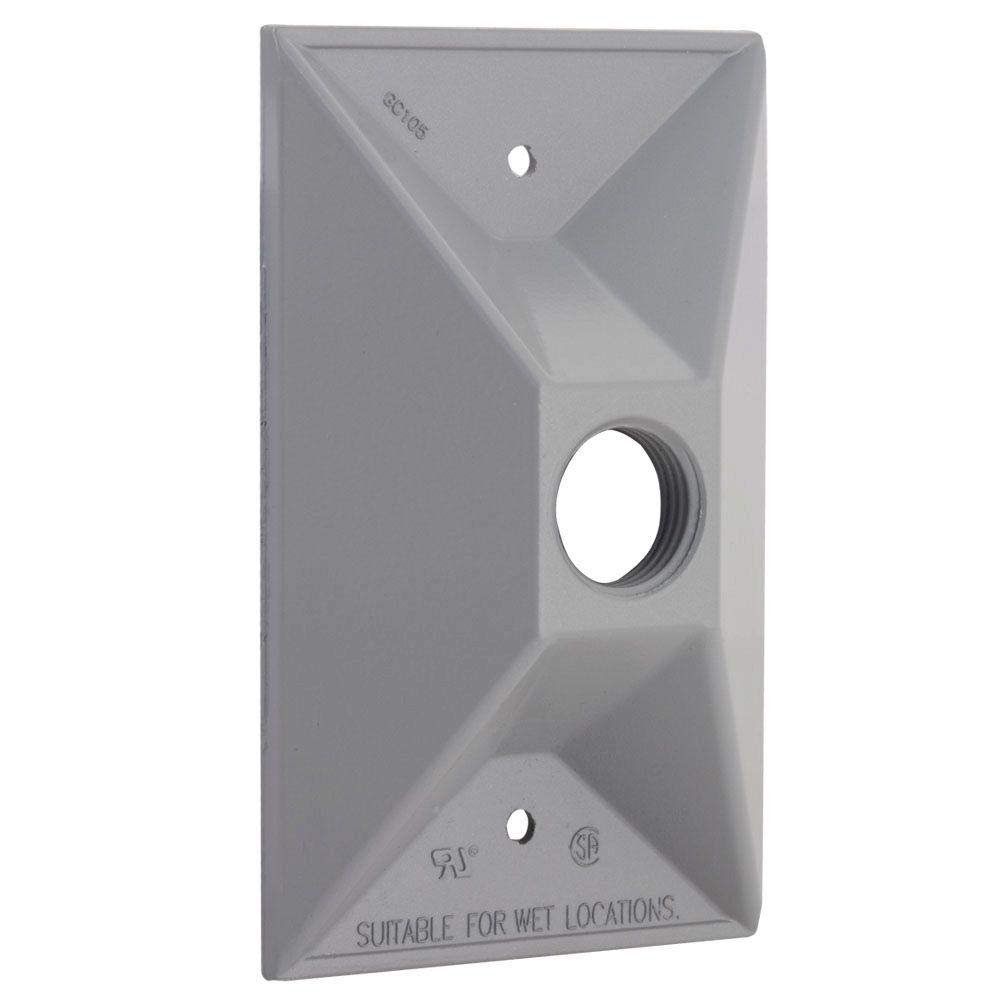 Bell Outdoor 5186-0 Gry 1-Hole Cover
