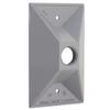 Bell Outdoor 5186-0 Gry 1-Hole Cover view 1