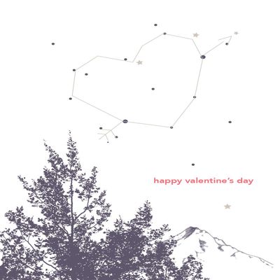 Lark Press Constellation Valentine's Day, 3.5 x 4.75 (1)