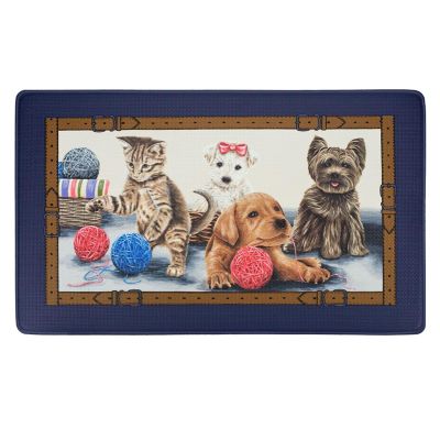 Anti-Fatigue Floor Comfort Mat - 18 x 30 Inch (Precious) - Waterproof Non-Slip Rug - Easy to Clean Cushioned Mat for Kitchen, Bathroom, Standing Desk & Office - Achim Home Decor