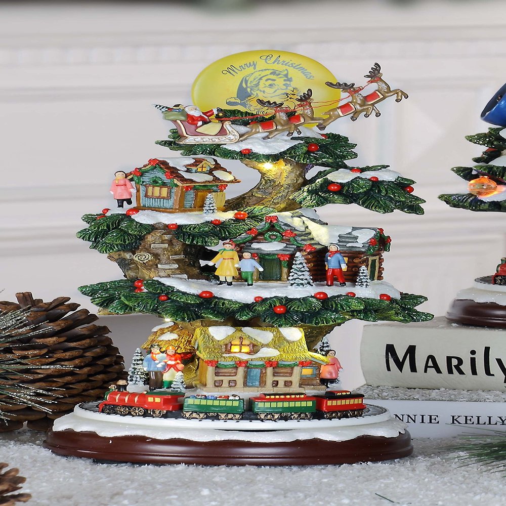 Icy Craft Christmas Tree House