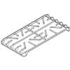 808754702 Range Surface Burner Grate, Right (Black) Genuine Original Equipment Manufacturer (OEM) Part Black view 1