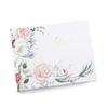 Hortense B. Hewitt Spiral Bound Compact Wedding/Event Guest Book, 7.5 x 5.75-Inch, Ethereal Floral view 1