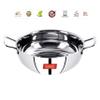 Sumeet Stainless Steel Induction Bottom (Encapsulated) Gas Stove Friendly Kadhai Size No.12 1.9 Liter view 4