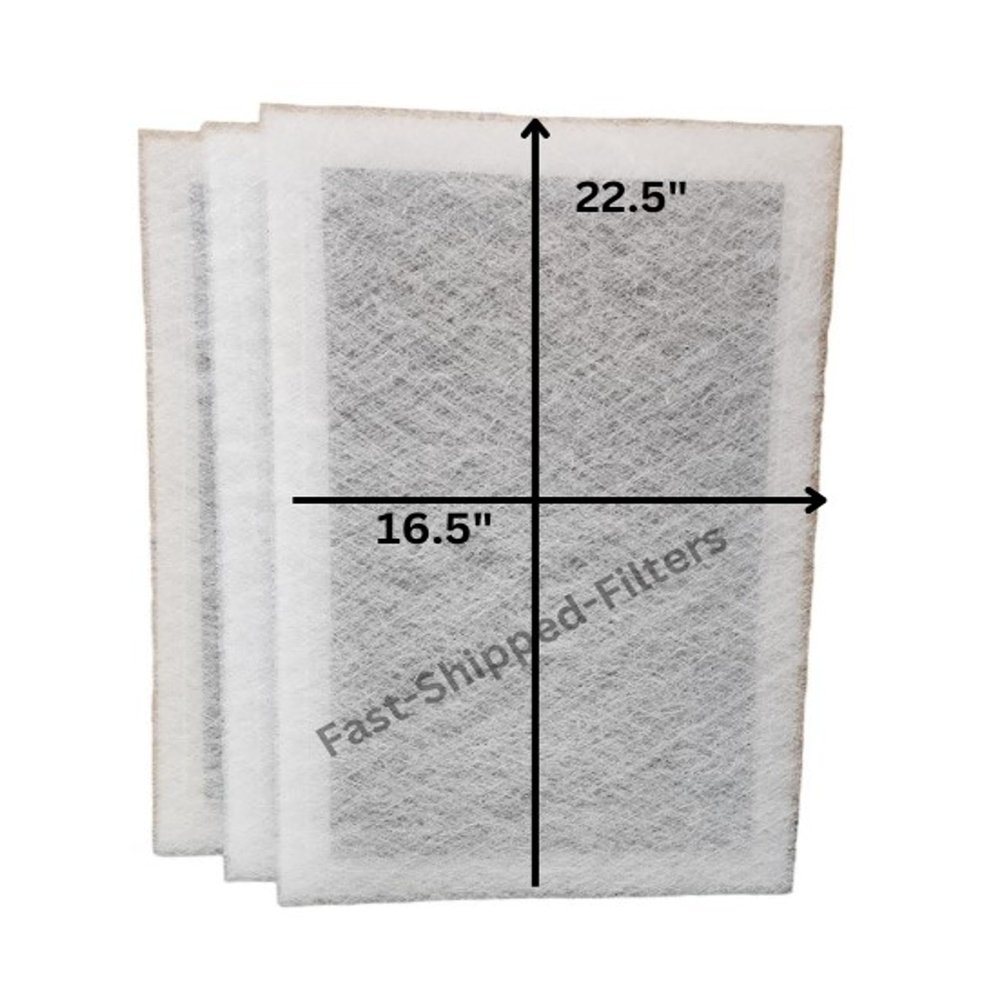 Fast-Shipped-Filteres 3 Pack compatible with 18x25 StratosAire Air Cleaner Replacement Filter Pads
