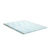 Linenspa 2 Inch Swirl Gel Memory Foam Mattress Topper, California King Size  Cooling Gel Infused, Ventilation Holes  Pressure Relieving Bed Topper  CertiPUR Certified view 4