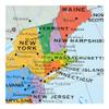 USA United States Map Poster Size Wall Decoration Large Map of The USA 40" x 28" view 1