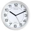 Unilux Attraction Silent Quartz Clock, 22cm Metal Grey, Size 5-22 Centimeters (400094404) view 1