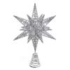 Kurt S. Adler D3347 Treetop, Silver, 15.5 inch view 2