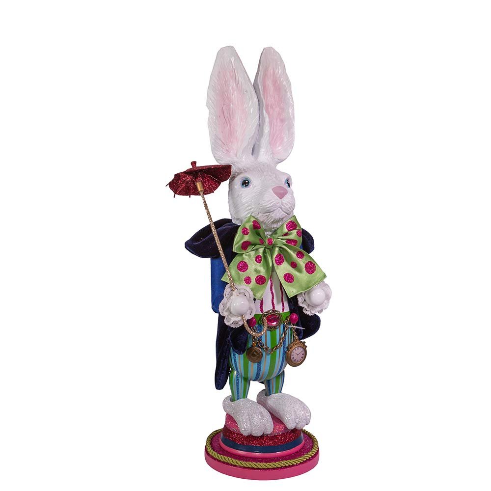 Kurt S. Adler, Inc. HA0382 Kurt Adler 18" Hollywood White Rabbit Nutcracker