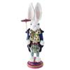 Kurt S. Adler, Inc. HA0382 Kurt Adler 18" Hollywood White Rabbit Nutcracker view 2