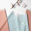 Bacati - Rod Pocket Window Valance Paisley Sophia Aqua/Coral view 3