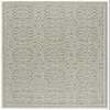 SAFAVIEH Washable Rug Outdoor Linden Collection - 4' x 6', Cream & Aqua, Non-Shedding & Easy to Clean, Ideal for Patio, Backyard, Mudroom (LND134L) view 3