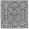 SAFAVIEH Washable Rug Outdoor Linden Collection - 4' x 6', Cream & Blue, Non-Shedding & Easy to Clean, Ideal for Patio, Backyard, Mudroom (LND134N) view 3