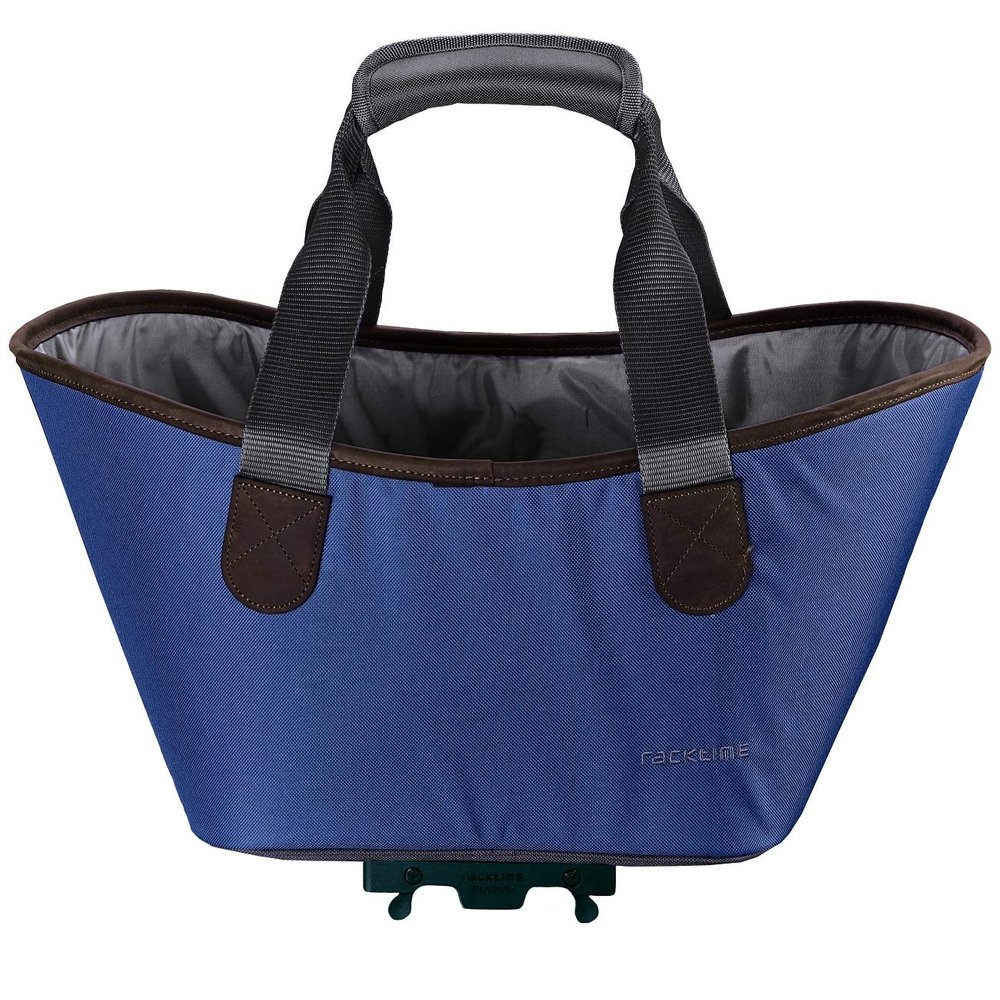 Racktime Unisex -Adult's Agnetha Shopping Tote, Blue, standard size