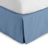 Bare Home King Bed Skirt - 15-Inch Tailored Drop Easy Fit - Bed Skirt for Beds - Center & Corner Pleats (King, Coronet Blue) view 1