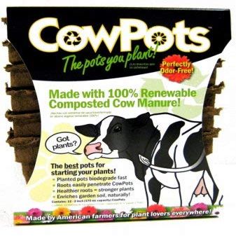 COWPOTS 12POTS/PACK