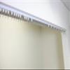 A&F Rod Dcor - Room Divider Ceiling Track Set - for Spaces 6ft - 12ft Wide (White) view 2