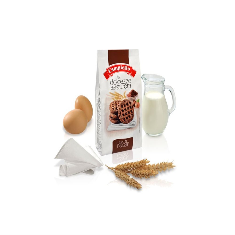 Campiello Le Dolcezze dell'Aurora con Cocoa, 8 Ounce (Pack of 6)