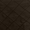 Ultimate Textile -2 Pack- Embroidered Pintuck Taffeta 45 x 45-Inch Square Tablecloth Chocolate Light Brown view 2