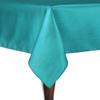 Ultimate Textile -3 Pack- Reversible Shantung Satin - Majestic 60 x 144-Inch Rectangular Tablecloth, Caribbean Blue view 1
