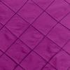 Ultimate Textile -2 Pack- Embroidered Pintuck Taffeta 45 x 45-Inch Square Tablecloth Raspberry view 2